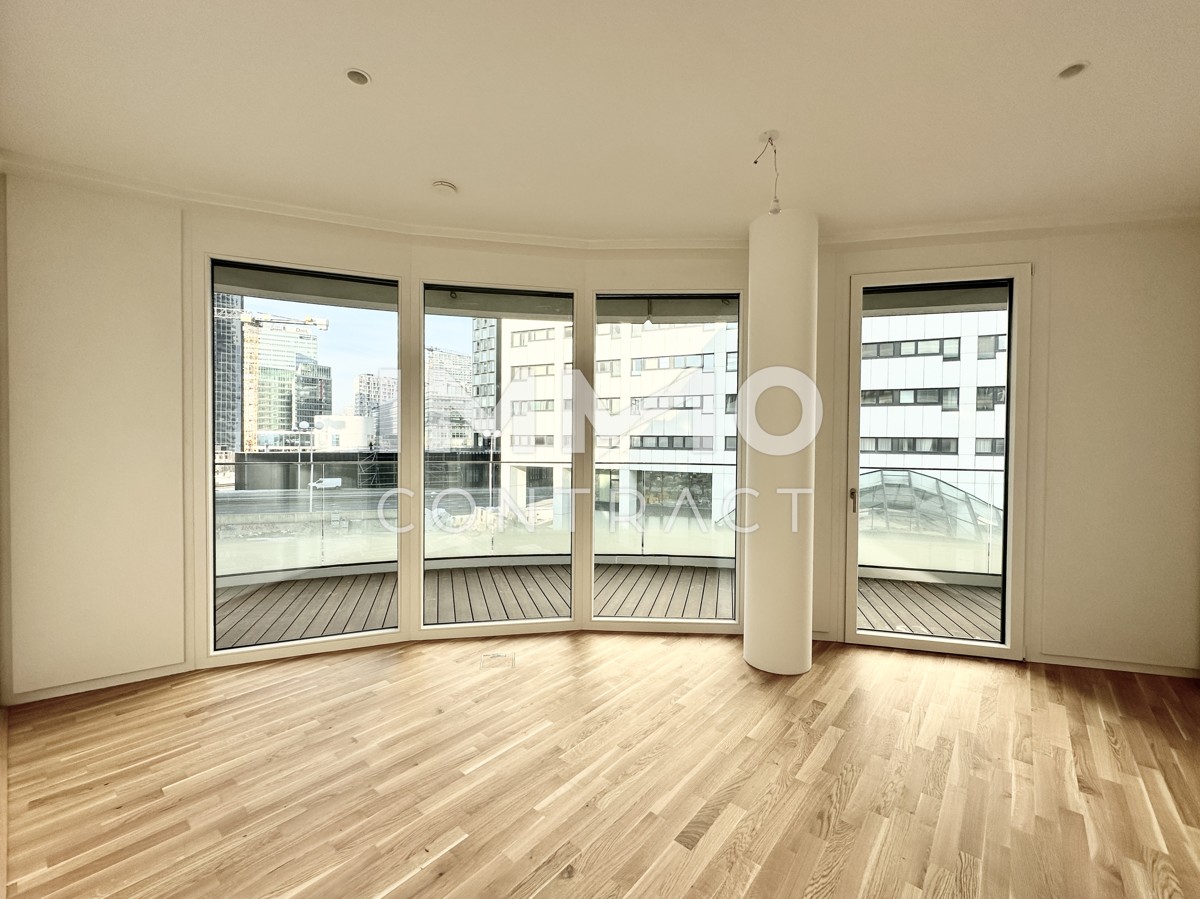 Traumhafte 3 Zimmer Wohnung mit 22m Balkon im DANUBEVIEW /  / 1220 Wien, Donaustadt / Bild 0