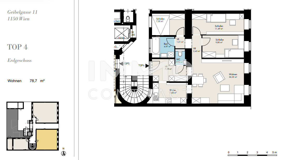 Anleger aufgepasst - vermietete Wohnung /  / 1150 Wien / Bild 8