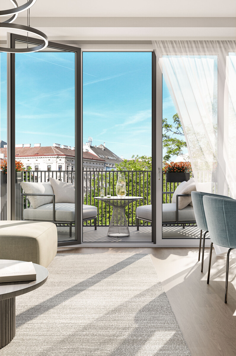 WOHNEN AM PARK - Urban & Grn: Dachgeschoss mit Ausblick /  / 1160 Wien / Bild 6