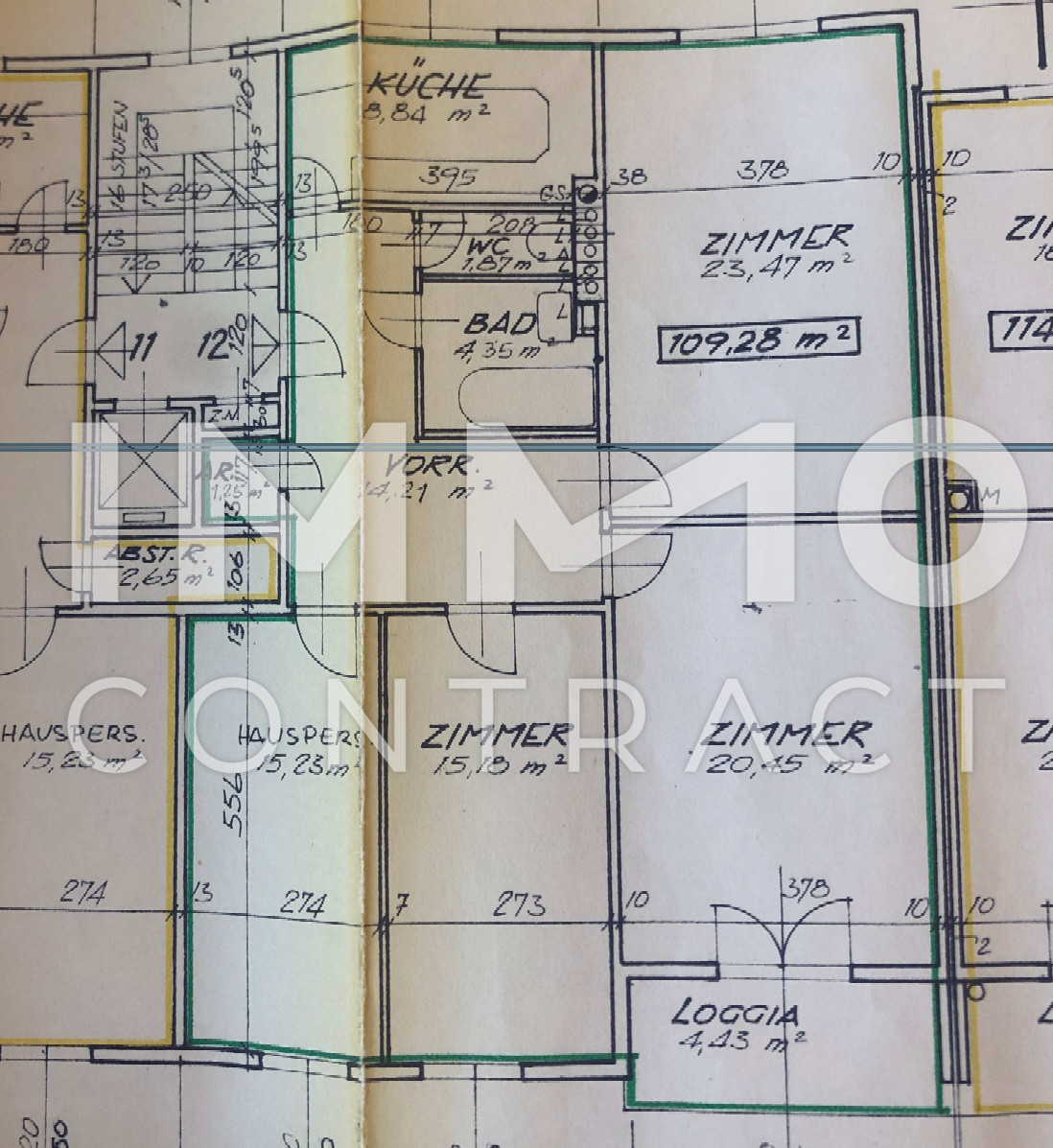 WARMMIETE! IDEALE WG ODER FAMILIENWOHNUNG  MIT LOGGIA! 4 ZIMMER + SEPARATE KCHE! /  / 1050 Wien / Bild 1