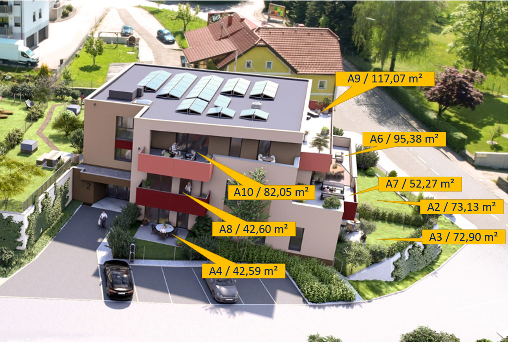 Klein & Fein - kompakte Gartenwohnung in den STADTTERRASSEN PEUERBACH - provisionsfrei! /  / 4722 Peuerbach / Bild 2