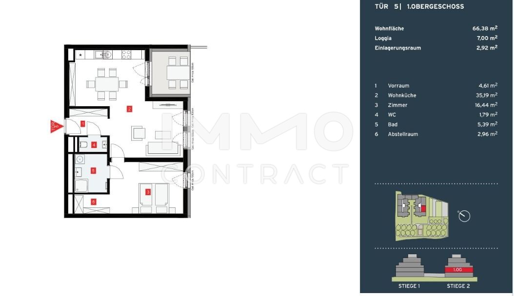 Naturnah wohnen mit Stil ? Erstbezug 2-Zimmerwohnung /  / 1140 Wien / Bild 1