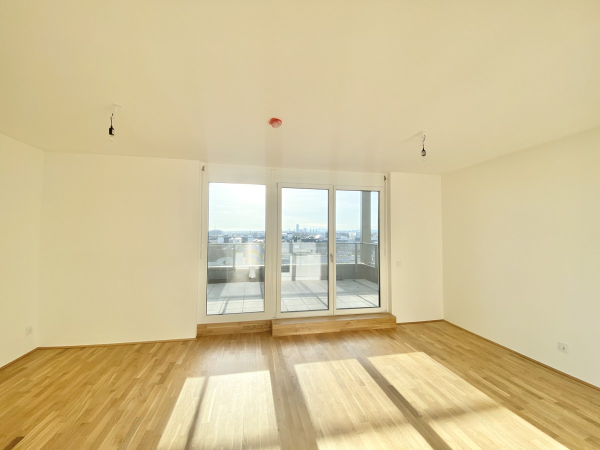 ANLAGE-WOHNUNG   3 Zimmer - TERRASSE 
Dachgeschoss mit Weitblick mit ca 40m Dachterrasse /  / 1220 Wien / Donaustadt / Bild 1