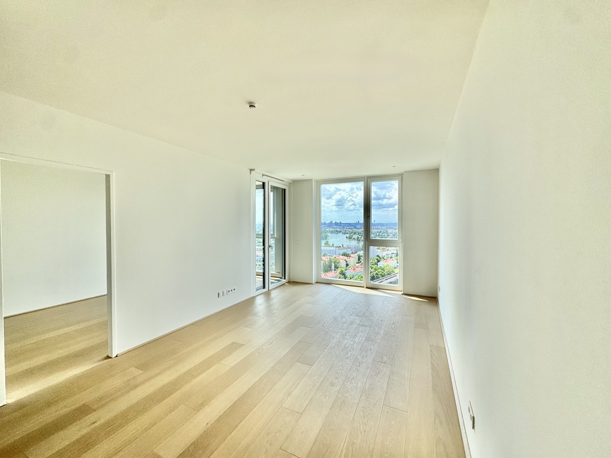 PROVISIONSFREI! ERSTBEZUG! 2 Zimmer Neubau Wohnung mit atemberaubenden Donaublick!