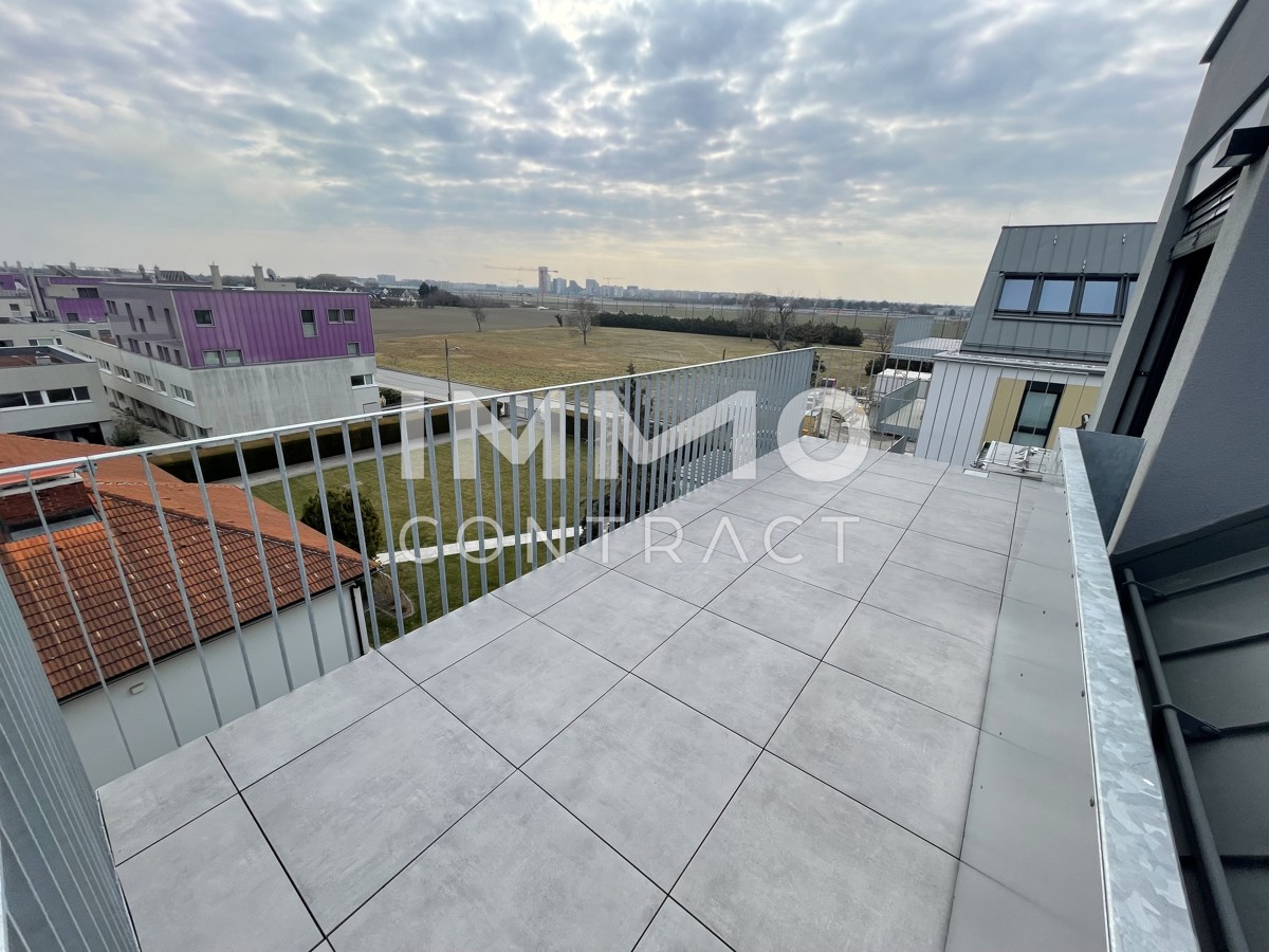 Letzte Change zum Erstbezug: 2 Dachterrassen & 2 Monate mietfrei ? 3-Zimmer-DG-Wohnung mit Kühlung / / 1220 Wien / Bild 0