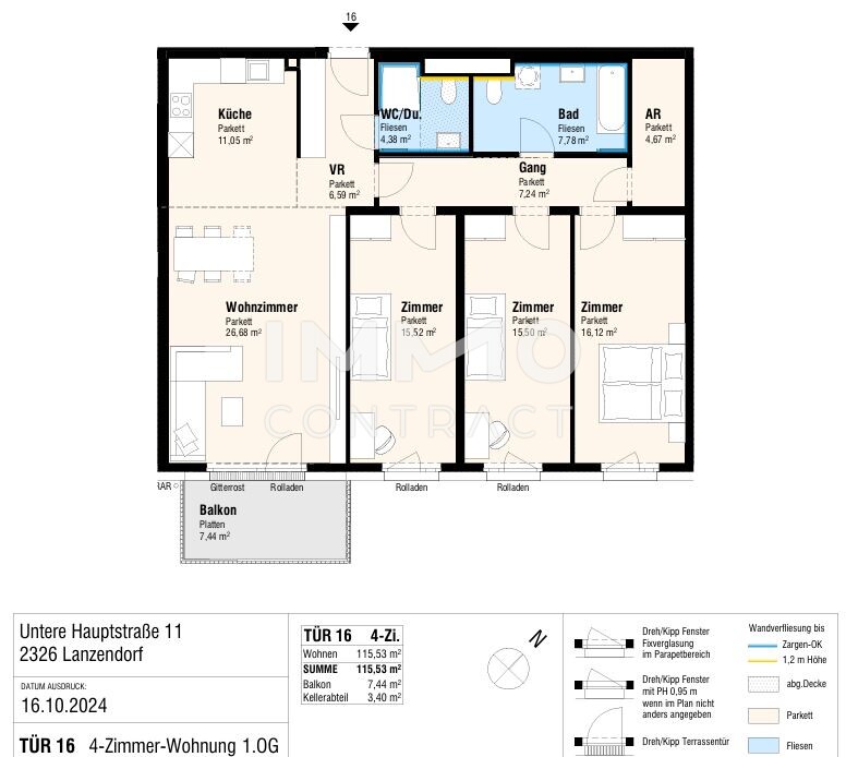 Erstbezug 4 Zimmer Wohnung /  / 2326 Lanzendorf / Bild 1