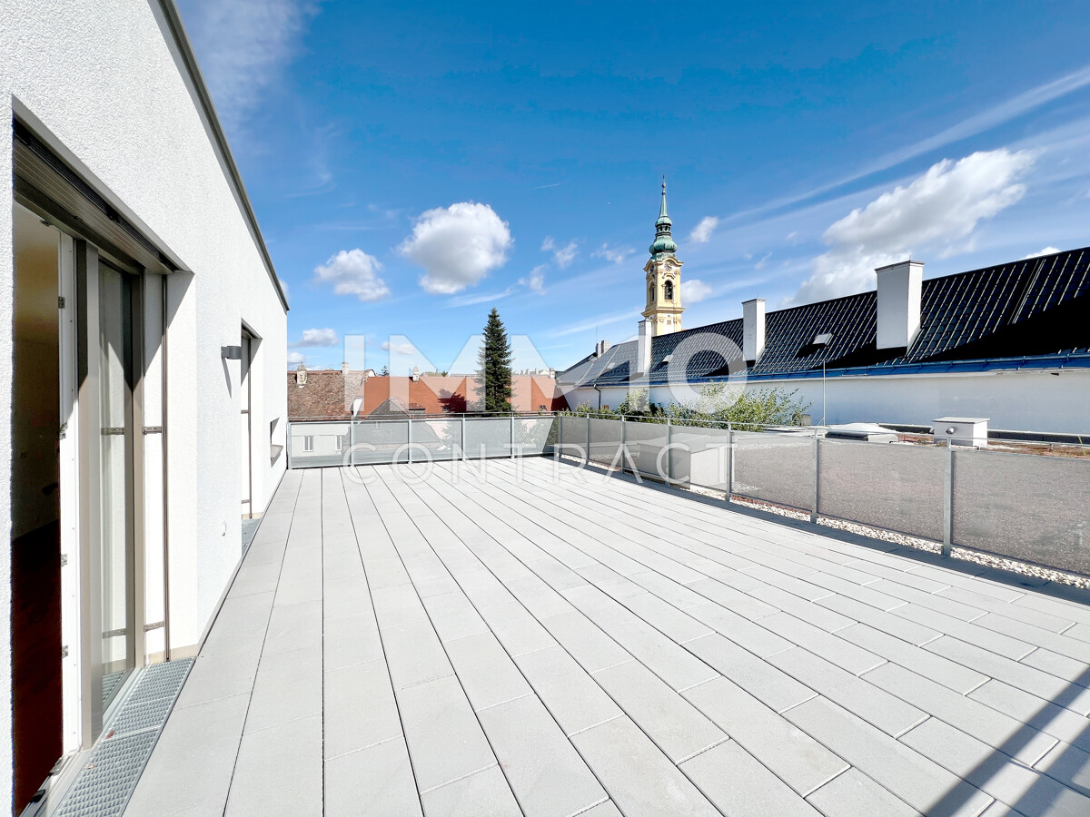 120qm- 4ZI- PENTHOUSE - 54qm Terrasse - 21qm Balkon
 - Zentrum Stockerau - Ruhelage- 3min zum Bahnhof!
