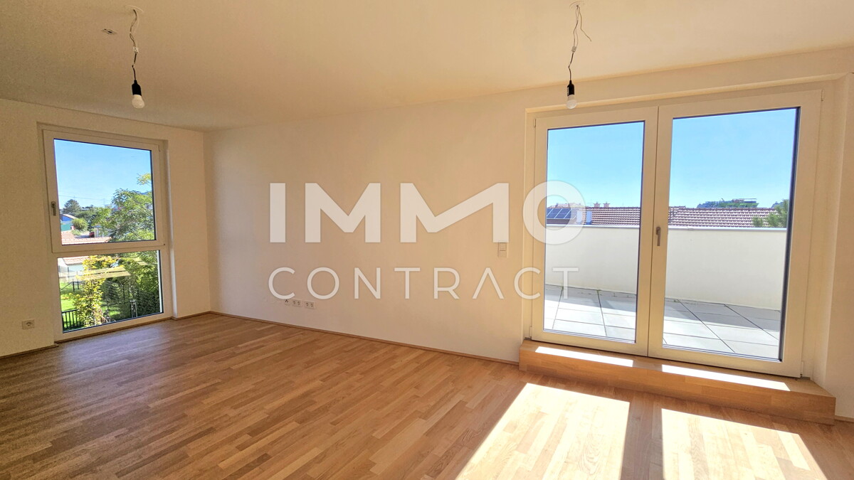 Stylische, grozgige 2-Zimmer-Dachgeschoss-Wohnung mit 23 m2 Sdterrasse - Provisionsfrei! /  / 2333 Leopoldsdorf / Bild 4