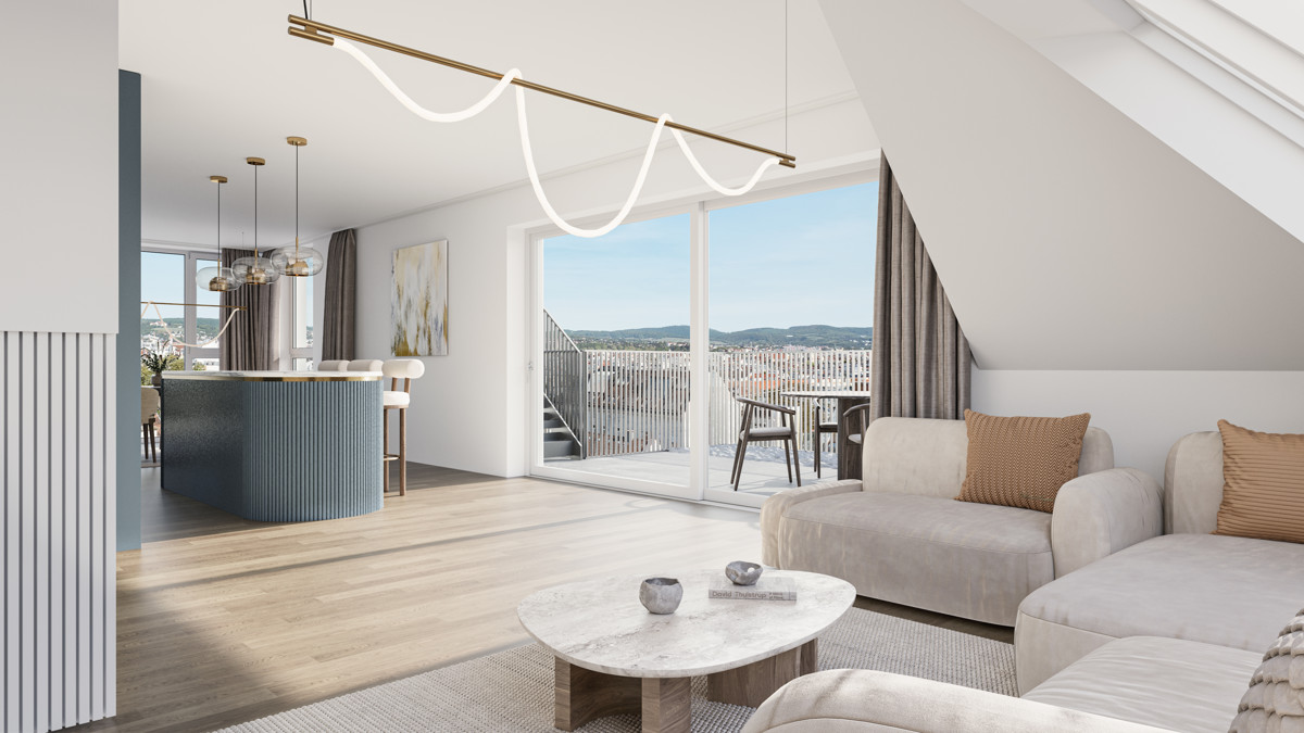 Exklusive 2 Zimmer Wohnung mit Dachterrasse - Sonne tanken: U6 Burggasse /  / 1160 Wien / Bild 3