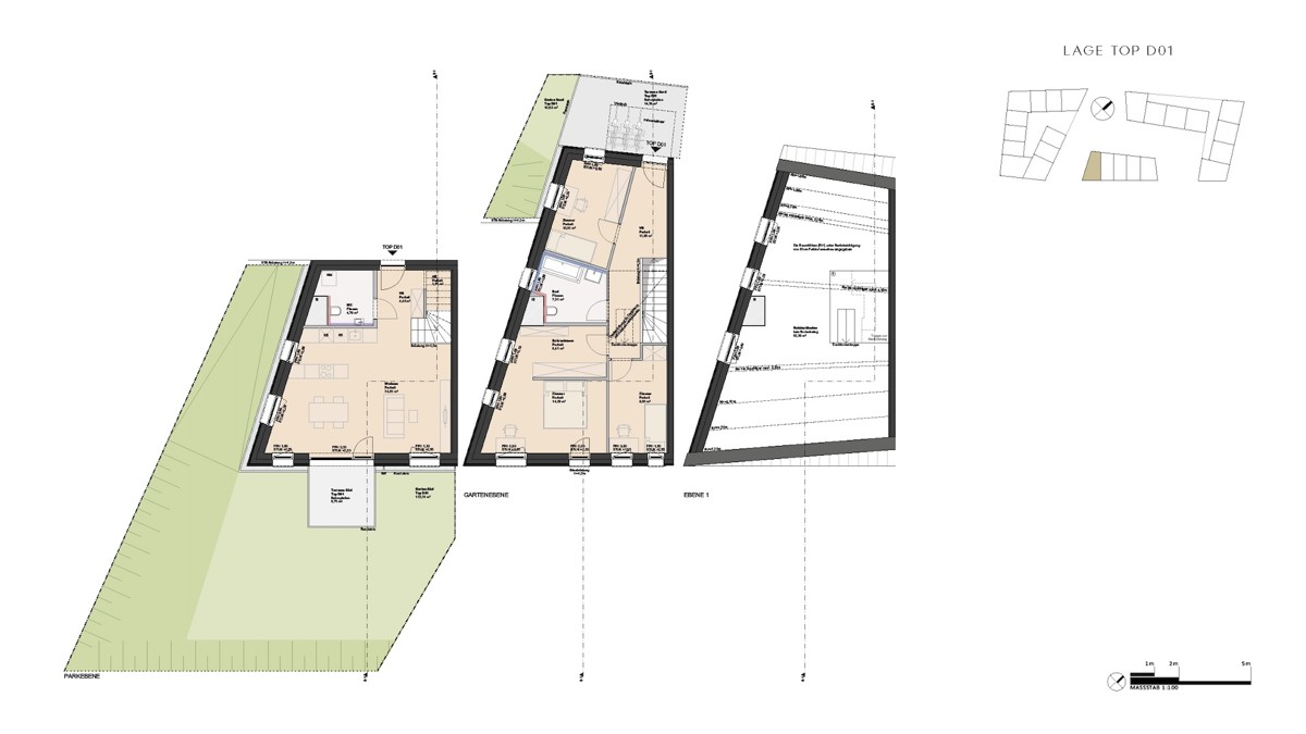 Erstbezug - Top 4-Zimmer Reihenhaus in guter Lage - provisionsfrei! /  / 4030 Linz / Bild 1