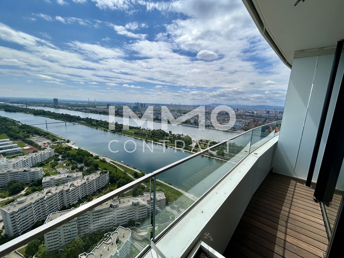 Hoch hinaus! Elegantes 2-Zimmer Apartment im 38. Stock und Blick auf die Alte Donau! /  / 1220 Wien / Bild 3