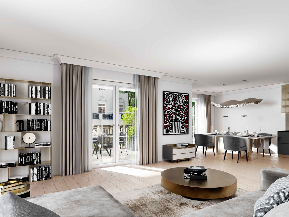 Luxurises Wohnerlebnis - Terrassen, Pool und Stil vereint: Palais & Villa - Ein Wohnjuwel der Extraklasse: /  / 1190 Wien / Bild 4