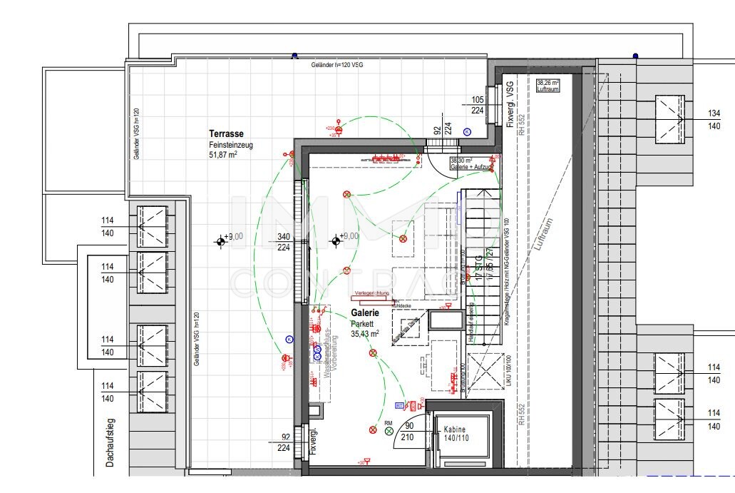 Luxus & Ruhe vereint ? 5-Zimmer-DG-Wohnung mit Weitblick. ERSTBEZUG! /  / 1220 Wien / Bild 8
