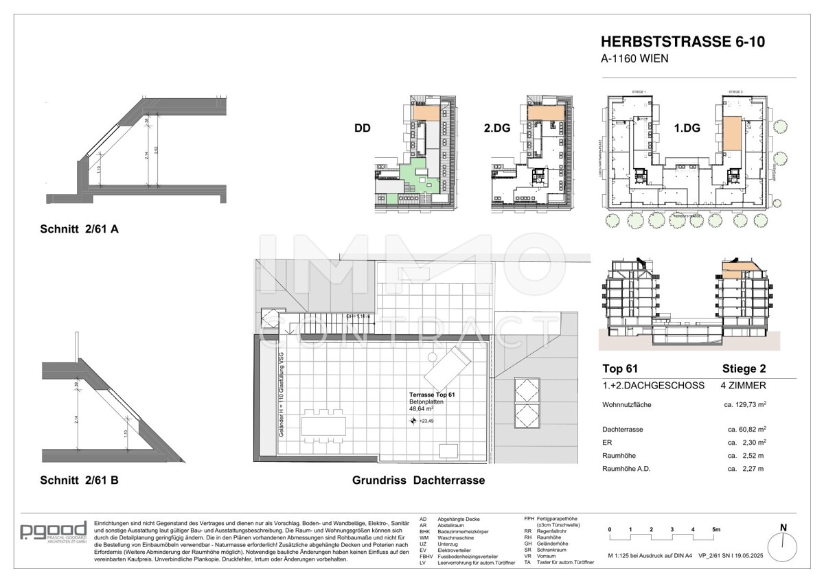 Moderne Dachterrassen Wohnung mit herrlichem Weitblick ber Wien! Perfekte Familienwohnung! /  / 1160 Wien / Bild 2