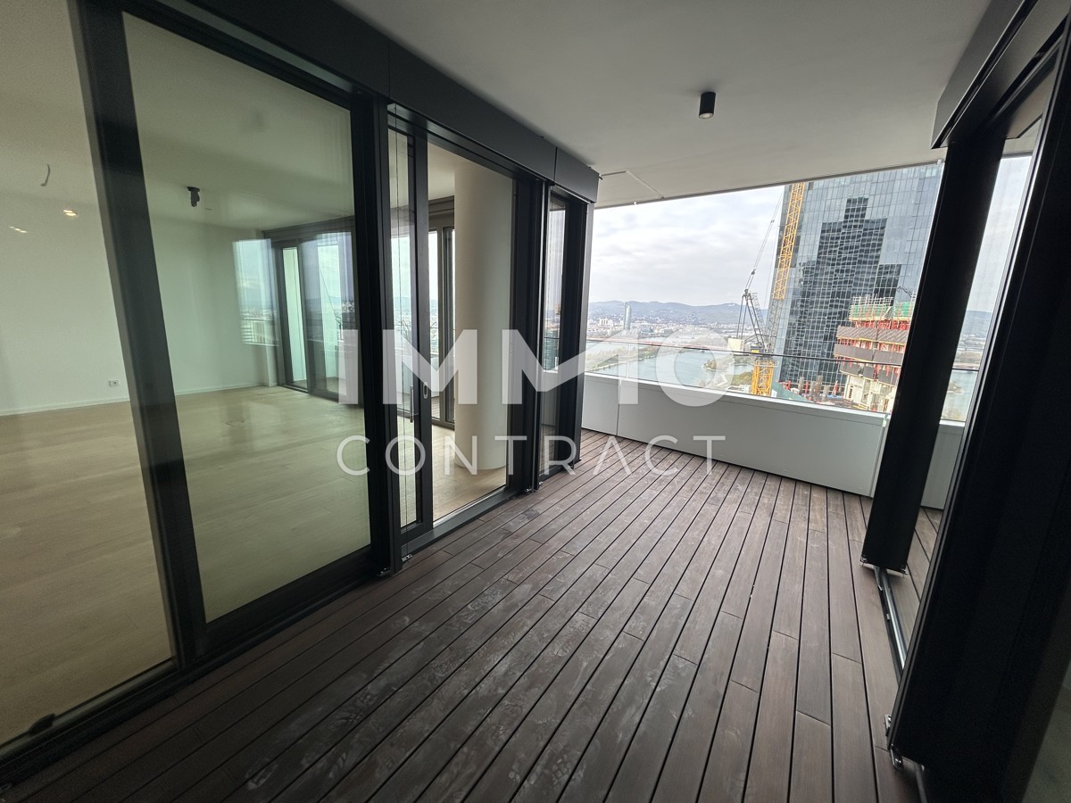 ERSTBEZUG: Elegantes Apartment mit Top-Ausstattung und Stadtblick  Neue Donau, Dooman, Gym, Lounges!