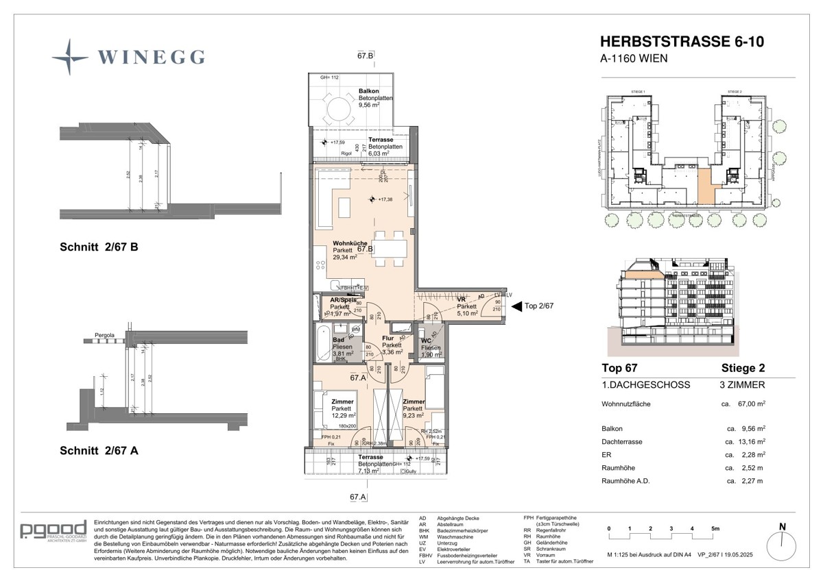 Dachgeschowohntraum! 3 Zimmer und Blick in den ruhig gelegenen Innenhof! /  / 1160 Wien / Bild 7