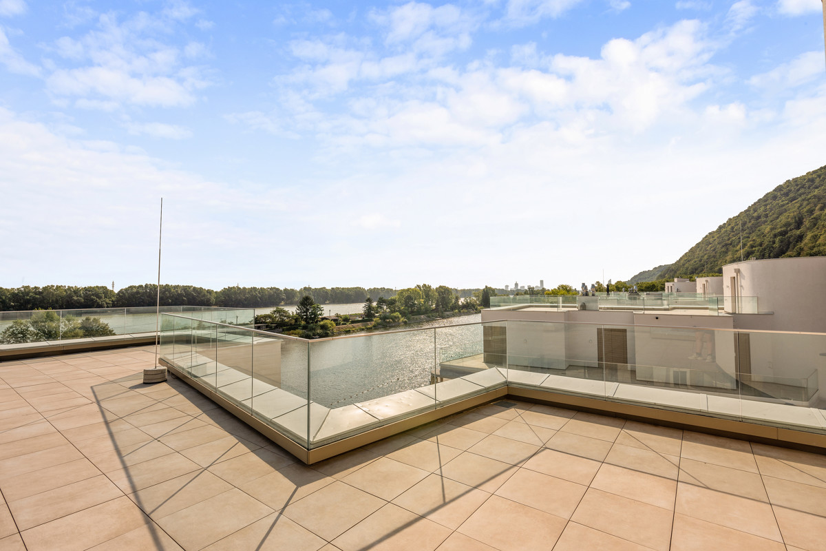 Einmalig! Penthouse mit 480m2 Terrasse - 1. Reihe am Wasser. Elevate your Lifestyle /  / 1190 Wien, Dbling / Wien 19., Dbl / Bild 3