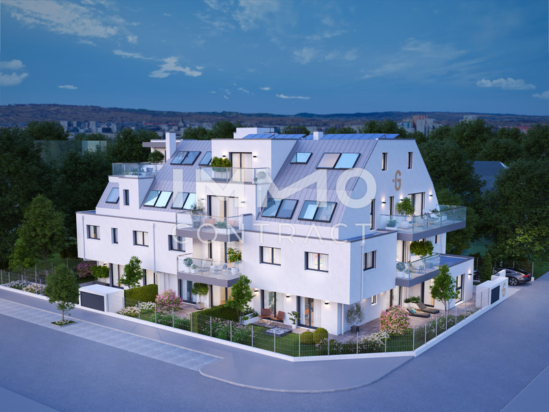 5 Zimmer Penthouse mit 2 Terrassen - 200m zur U1 Rennbahnweg - provisionsfrei /  / 1220 Wien / Bild 1