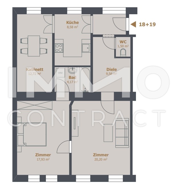 Anleger aufgepasst - vermietete Wohnung /  / 1150 Wien / Bild 1