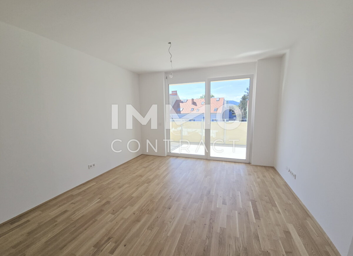Erstbezug ab 01.10.2025: gefrderte 2 Zimmer Wohnung mit groem Balkon in ruhiger und zentraler Lage - Puchstrae 34 - Top 13 /  / 8020 Graz / Bild 1