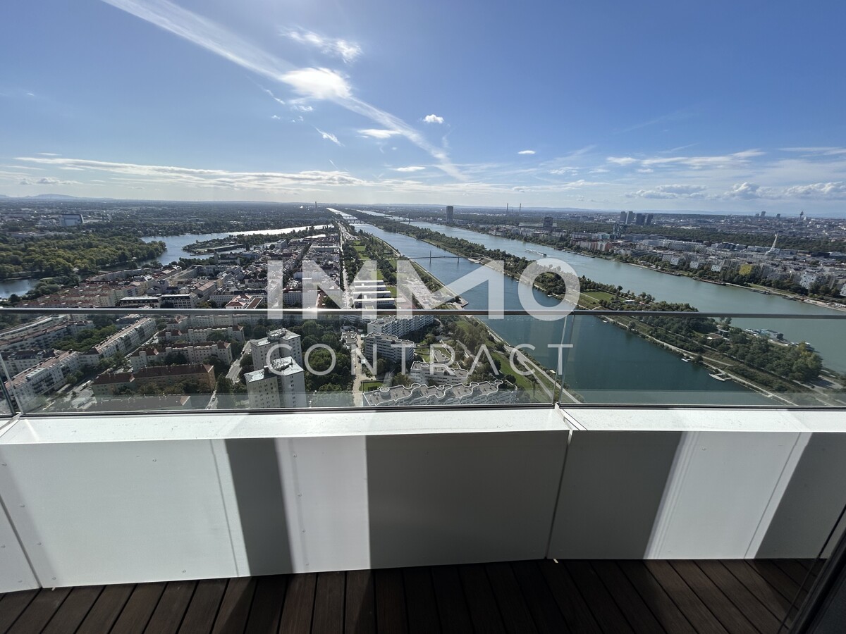 Mbliertes Apartment im 42. Stock mit Weitblick auf die Donau! Pool, Spa und Fitness inklusive! /  / 1220 Wien / Bild 5
