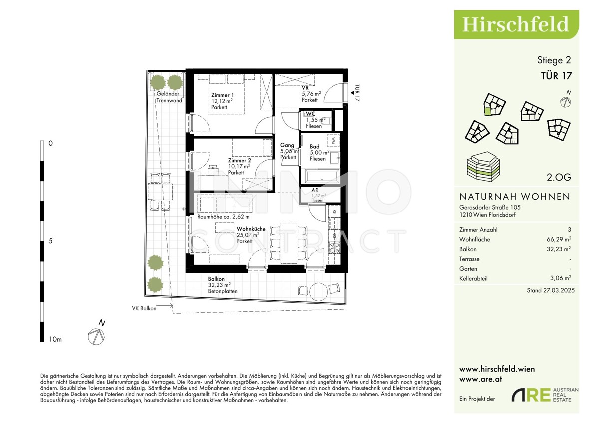 3- Zimmerwohnung mit riesigem Balkon /  / 1210 Wien / Bild 5