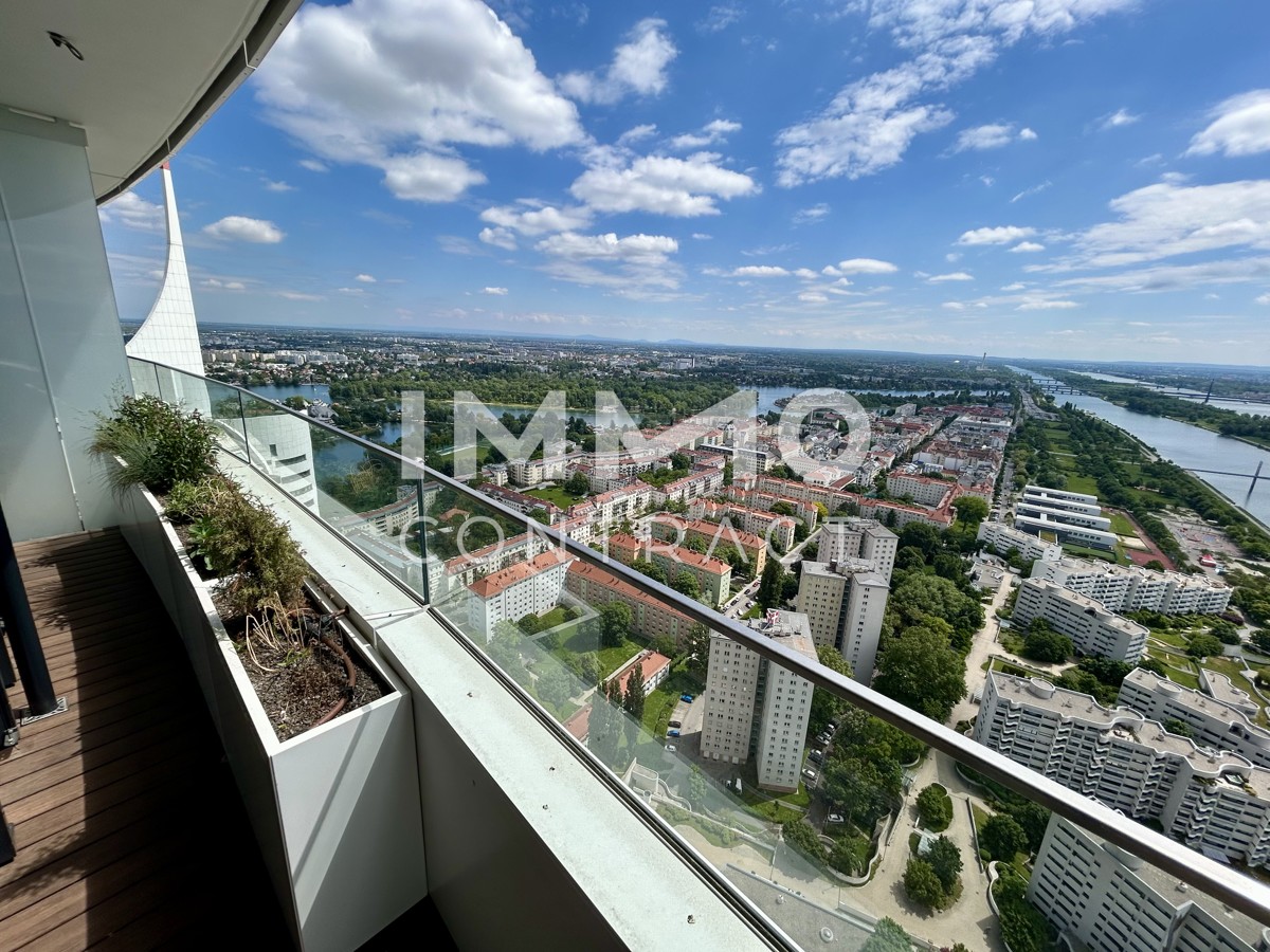 Hoch hinaus! Elegantes 2-Zimmer Apartment im 38. Stock und Blick auf die Alte Donau! /  / 1220 Wien / Bild 2