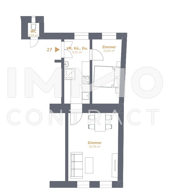 Anleger aufgepasst - vermietete Wohnung /  / 1120 Wien / Bild 1