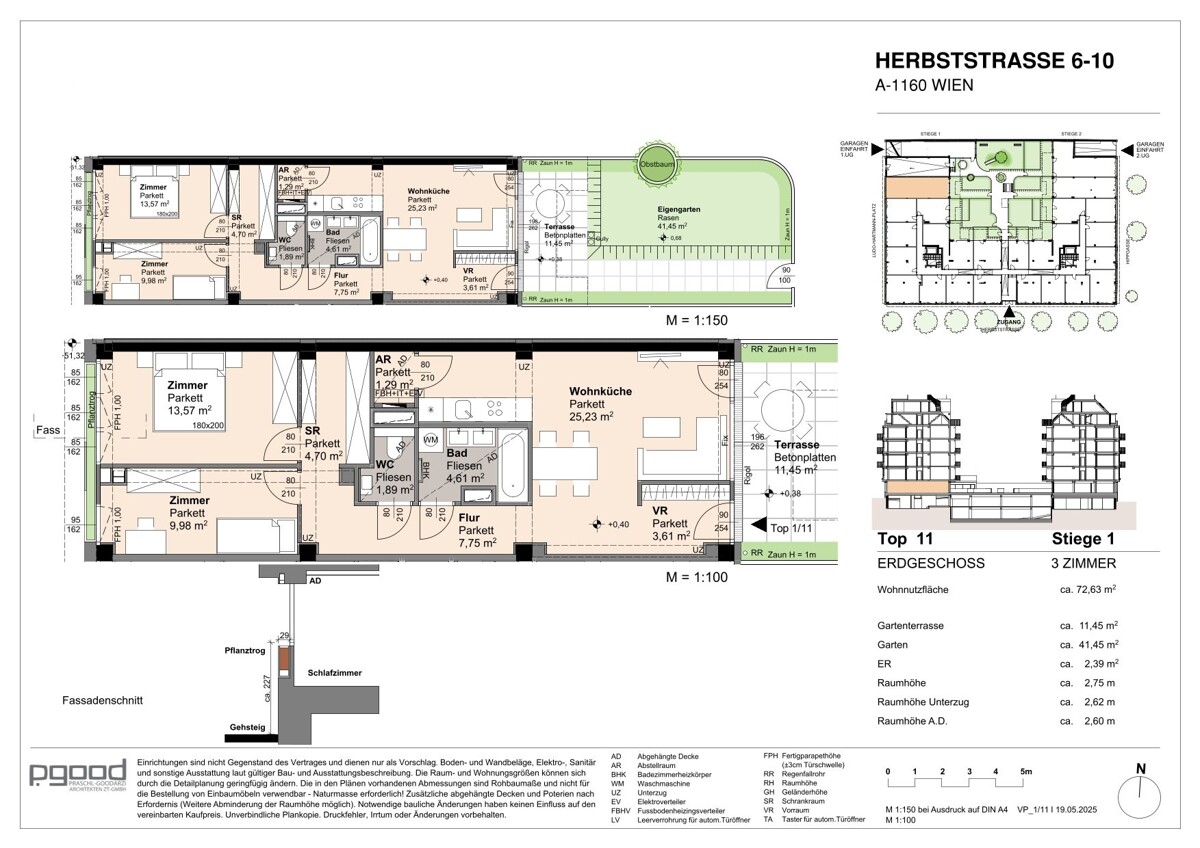 Nachhaltiges Investment in 3-Zimmer Gartenwohnung! Gute Verkehrsanbindung! /  / 1160 Wien / Bild 2