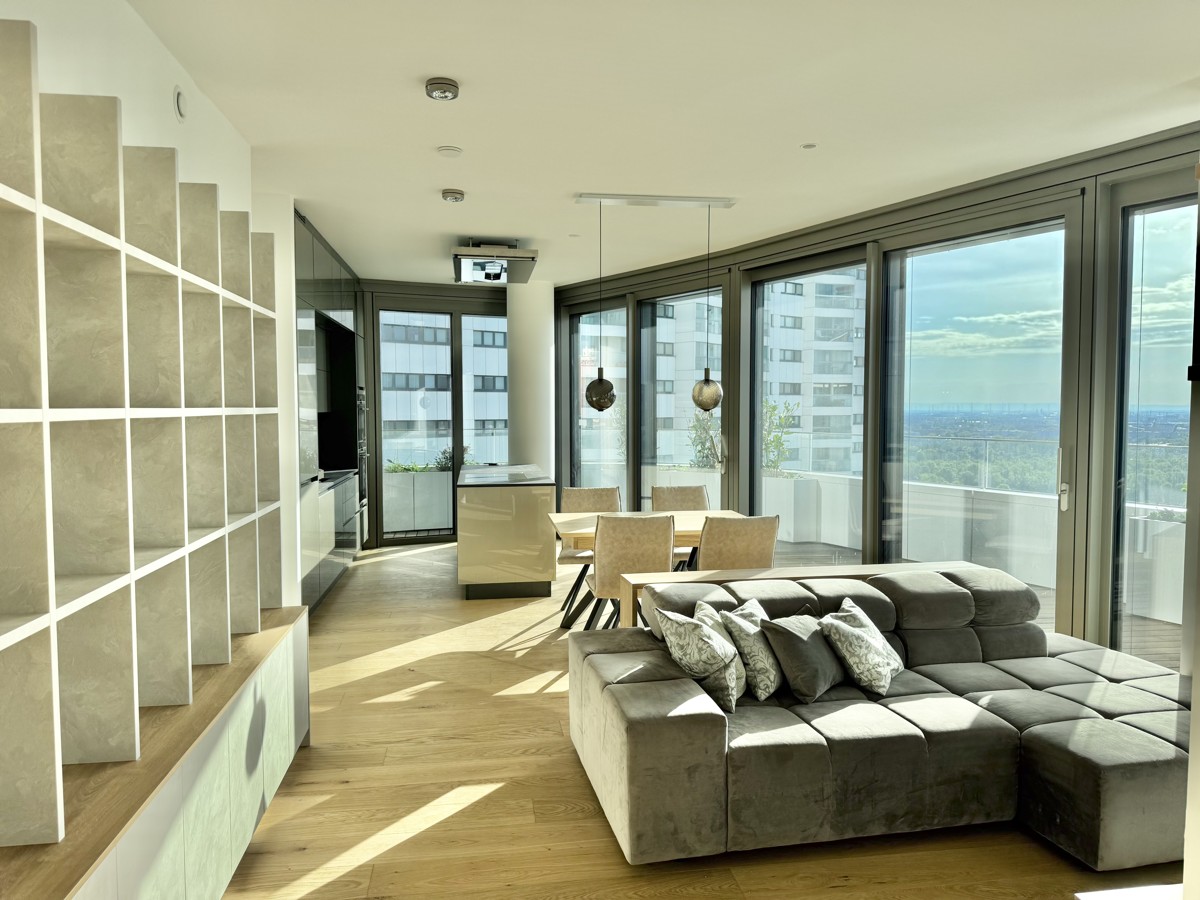 DANUBEFLATS - 45m2 Balkon inkl. Mblierung, Pool und Wellness Bereich - U1 vor der Tre! LUXUS LEBEN AM WASSER /  / 1220 Wien / Bild 8