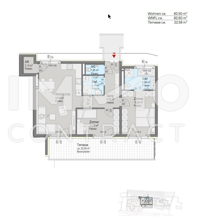Terrassenwohnung Provisionsfrei /  / 2391 Kaltenleutgeben / Bild 1