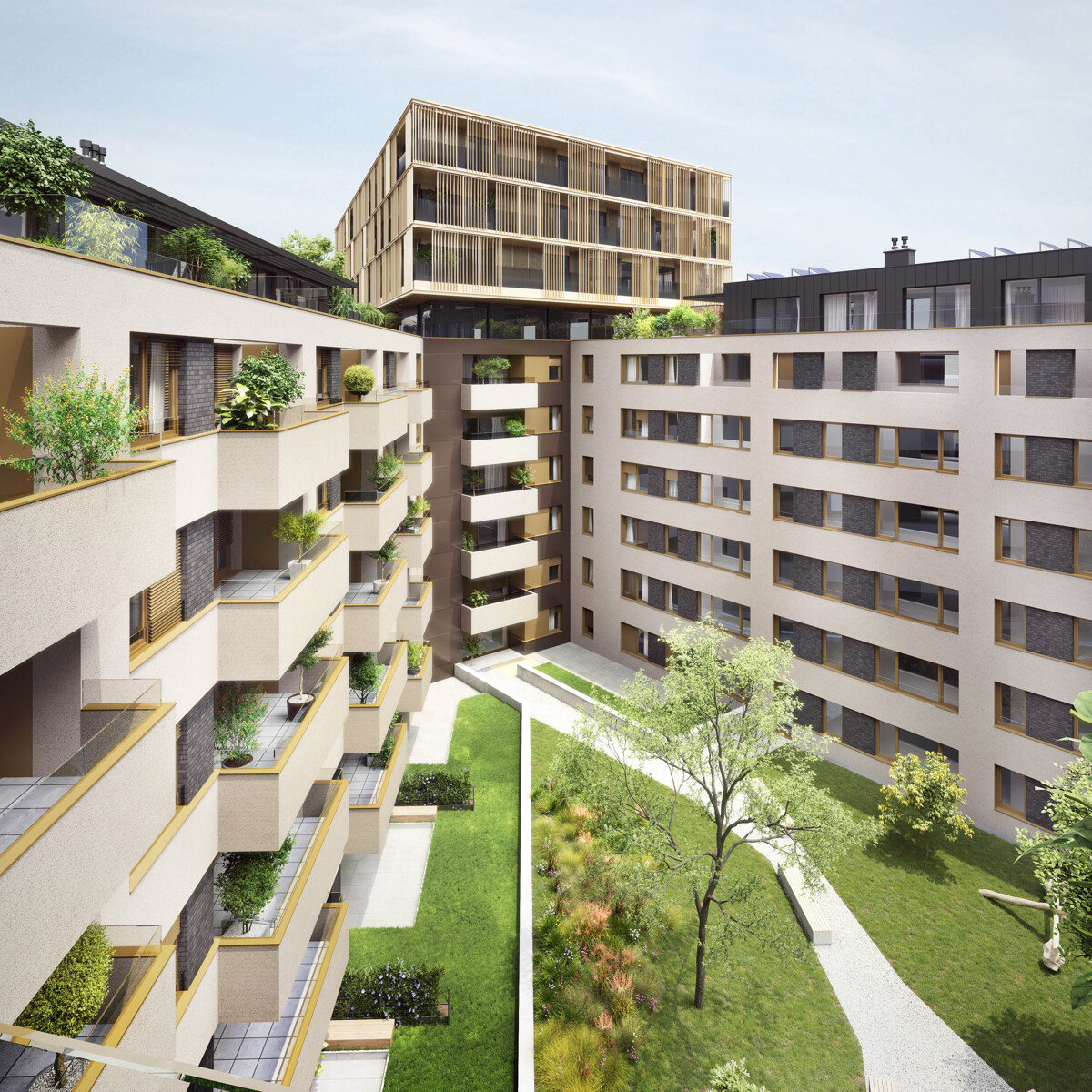 9. Floor with a view! Directly at the main train station: Commission-free + Completion in October /  / 1100 Wien / Bild 3