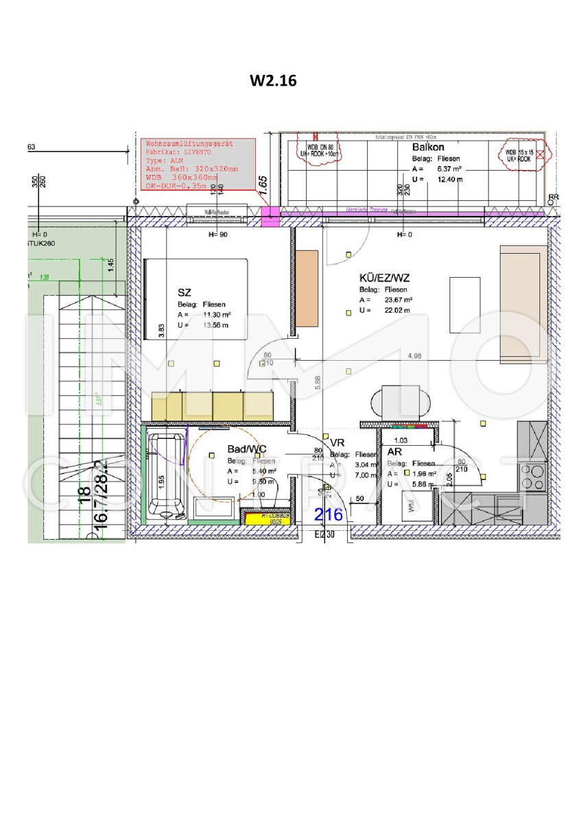 Ihr neues Zuhause: Helle Wohnung mit Traum-Balkon! /  / 4650 Lambach / Bild 6