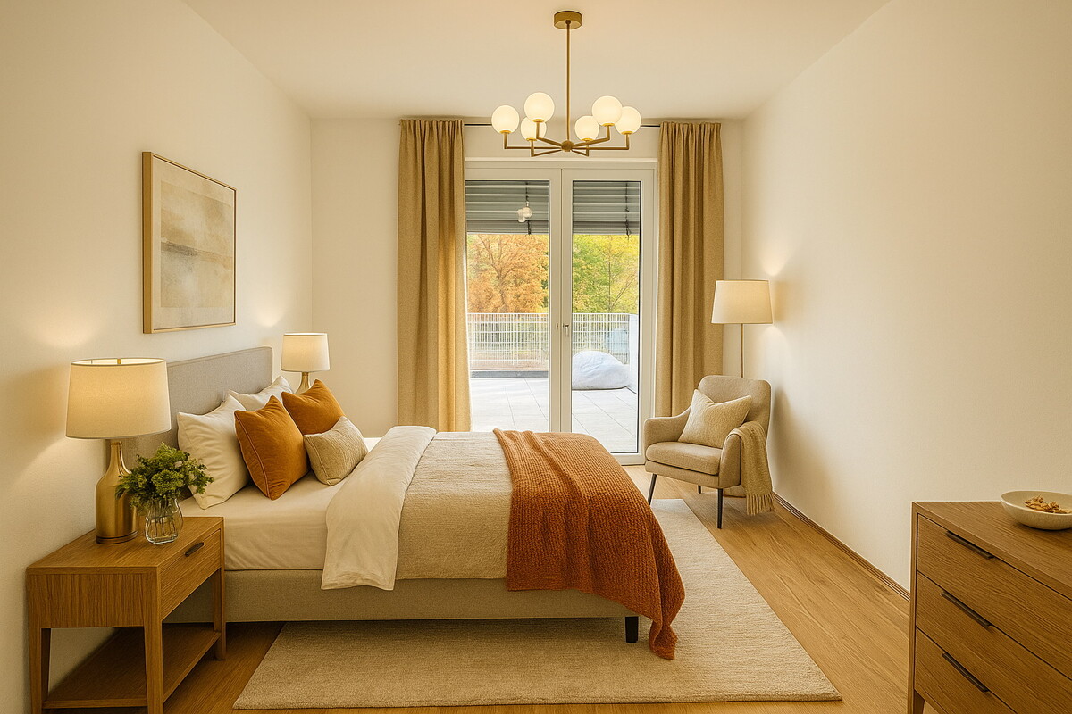 U3 Townhouse - 4 Zimmer Gartenwohnung+2 B�der - ERSTBEZUG 3 bedroom apartment+garden = DAS LAURENZ =