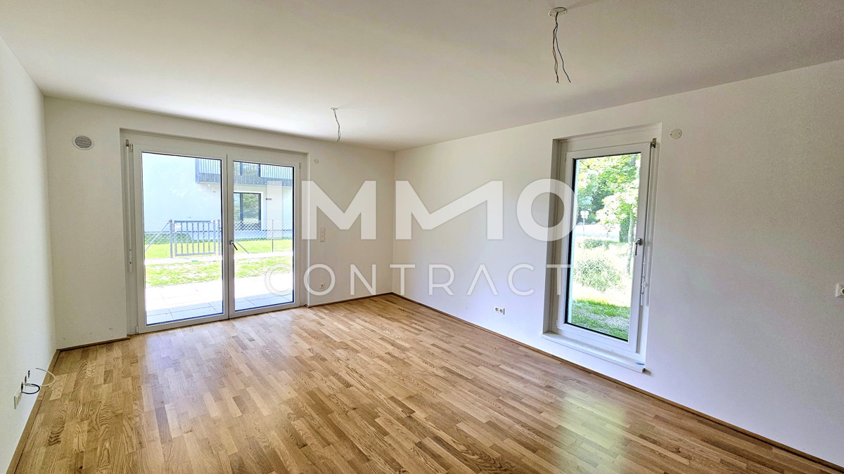 Sdgarten in Ruhelage: Provisionsfreie 4-Zimmer-Wohnung, 2 Bdern, Eigengarten mit Grnblick /  / 2700 Wiener Neustadt / Bild 3