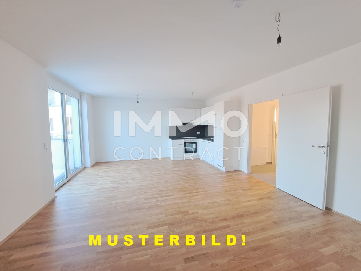 Erstbezug ab 01.10.2025: gefrderte 3 Zimmer Wohnung mit Balkon in ruhiger und zentraler Lage - Puchstrae 34 - Top 10 /  / 8020 Graz / Bild 2