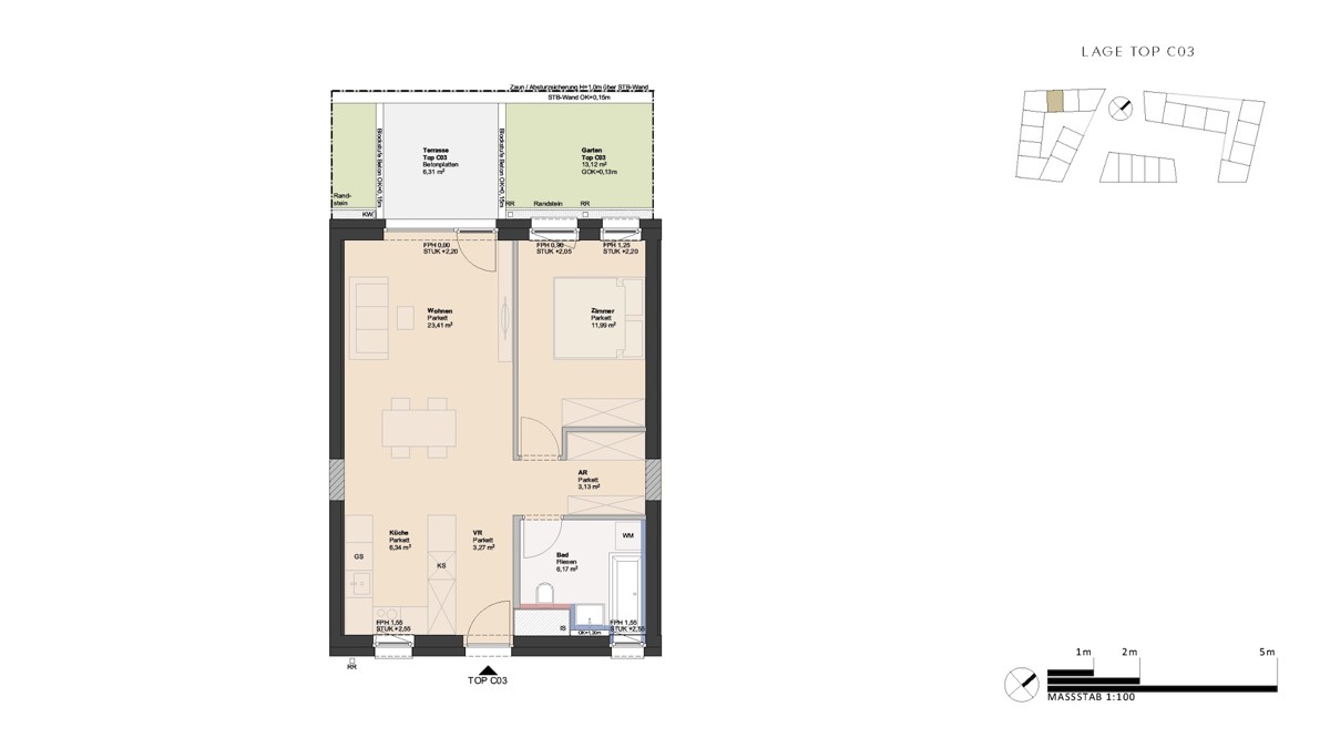 Entzckende 2-Zimmer Wohnung mit Garten - provisionsfrei! /  / 4030 Linz / Bild 1