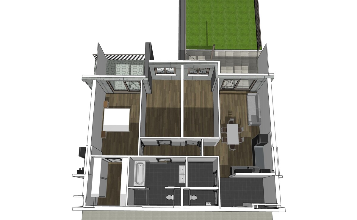 Licht. Luft. Lebensqualit�t: 4-Zimmer-Wohnung mit Loggia, Terrasse & Garten /  / 1140&nbsp;Wien / Bild 1