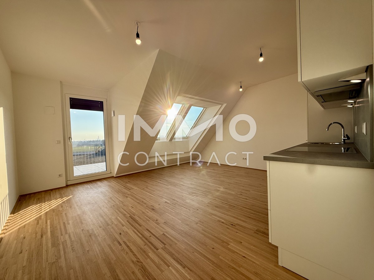 2 Monat Mietzinsfrei: 60m Dachgeschosswohnung mit Khlung & Blick ber die Felder /  / 1220 Wien / Bild 3