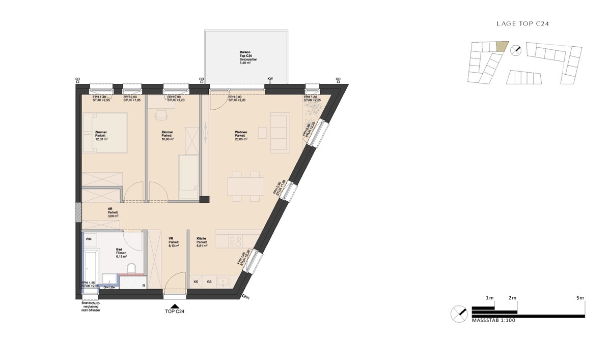 Provisionsfreier und leistbarer Wohntraum mit Balkon - in Top Lage! /  / 4030 Linz / Bild 1