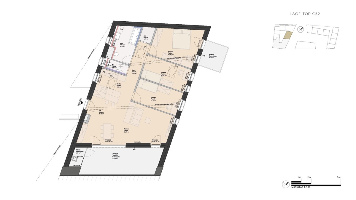 Moderner Familientraum fr naturliebende Stadtmenschen - 4-Zimmer Wohnung provisionsfrei! /  / 4030 Linz / Bild 1