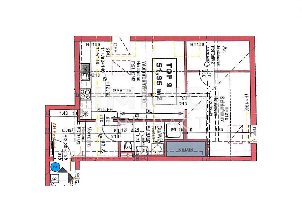 INNENSTADTLAGE: 2 Zimmer-Wohnung in zentraler Lage - Keesgasse 3 - Top 09 /  / 8010&nbsp;Graz / Bild 6