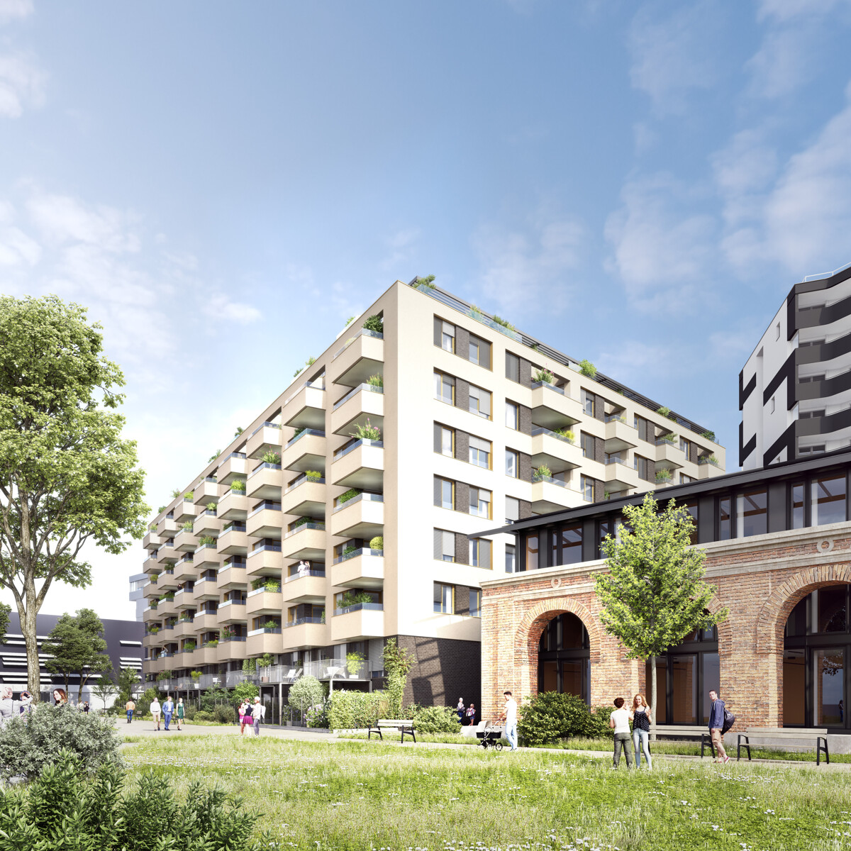 9. Floor with a view! Directly at the main train station: Commission-free + Completion in October /  / 1100 Wien / Bild 2