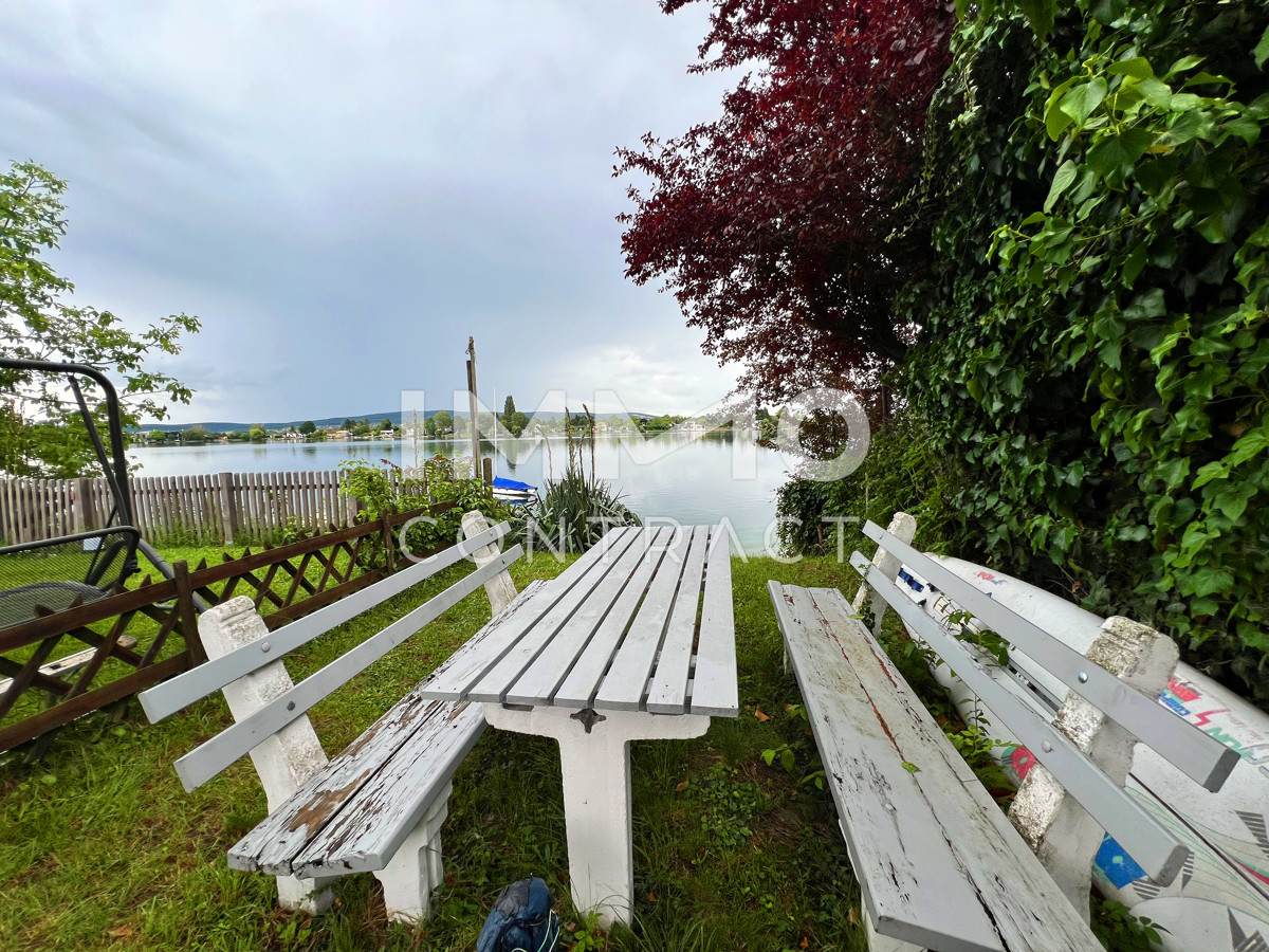 BADEHAUS mit PRIVATSTEG
Superdifikat am Neufelder See I  
> Uferparzelle < NEUE PREISGESTALTUNG! /  / 7053 Hornstein, Neufelder See I / Bild 3