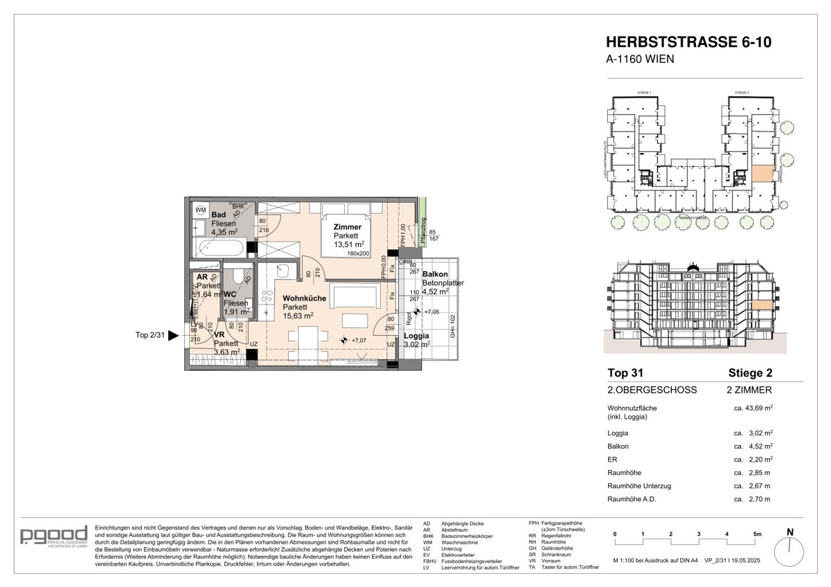 Klein, fein, mein: U6 Burggasse- NEU - WOHNEN AM PARK - Urban & Grn /  / 1160 Wien / Bild 2