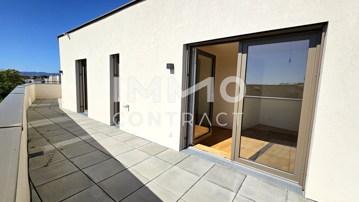 Stylische, grozgige 2-Zimmer-Dachgeschoss-Wohnung mit 23 m2 Sdterrasse - Provisionsfrei! /  / 2333 Leopoldsdorf / Bild 1