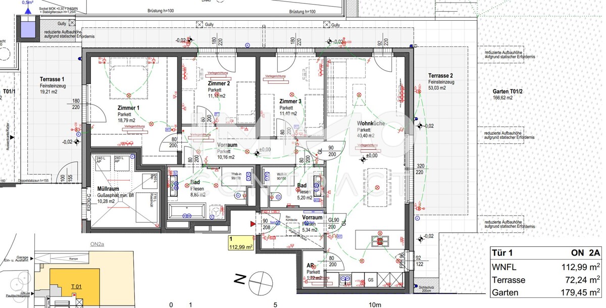 Viel Platz, viel Grn: Erstbezug ? 4 Zimmer & groer Garten fr hchste Ansprche /  / 1220 Wien / Bild 3