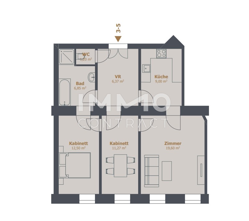 Anleger aufgepasst - vermietete Wohnung /  / 1150 Wien / Bild 1