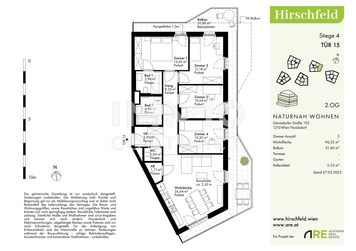 5 Zimmer Familienwohnung mit groem Balkon /  / 1210 Wien / Bild 8