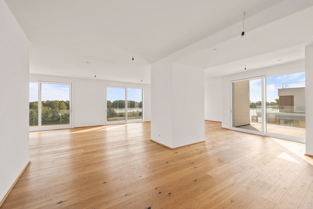Einmalig! Penthouse mit 480m2 Terrasse - 1. Reihe am Wasser. Elevate your Lifestyle /  / 1190 Wien, Dbling / Wien 19., Dbl / Bild 3
